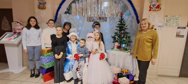 Новогодний праздник.